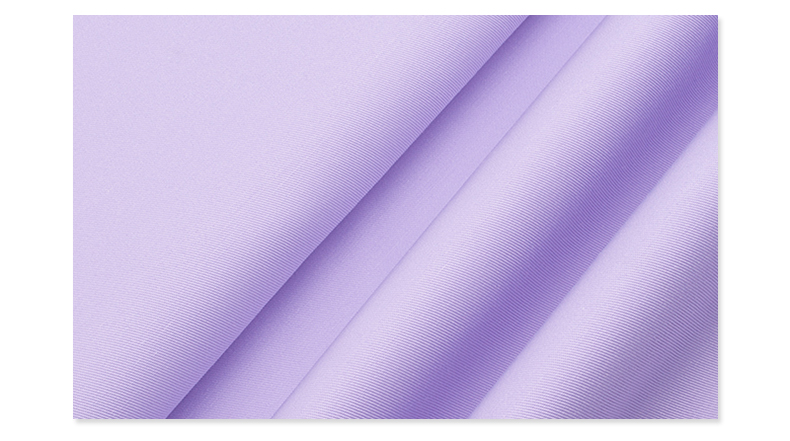 精密纺双面卡医护面料#淡紫